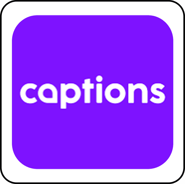 #3 Captions 🥉 logo