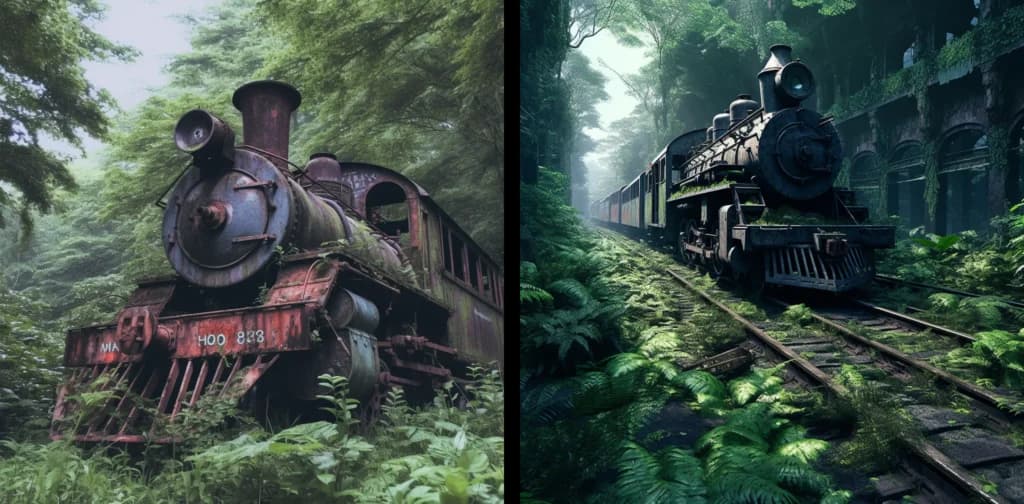 Comparison of Midjourney Weighting Parameter.