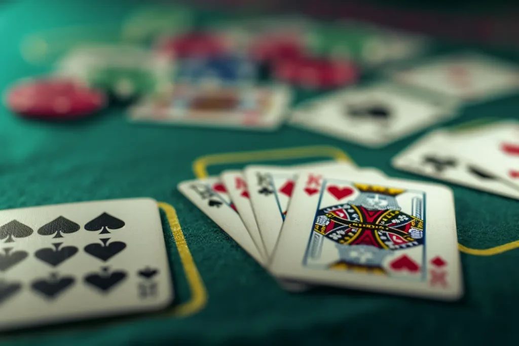 Playing Cards by Midjourney - playing cards on the table