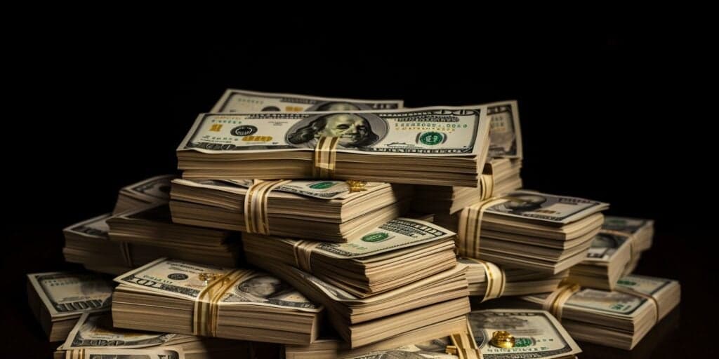 American Money Midjourney Image