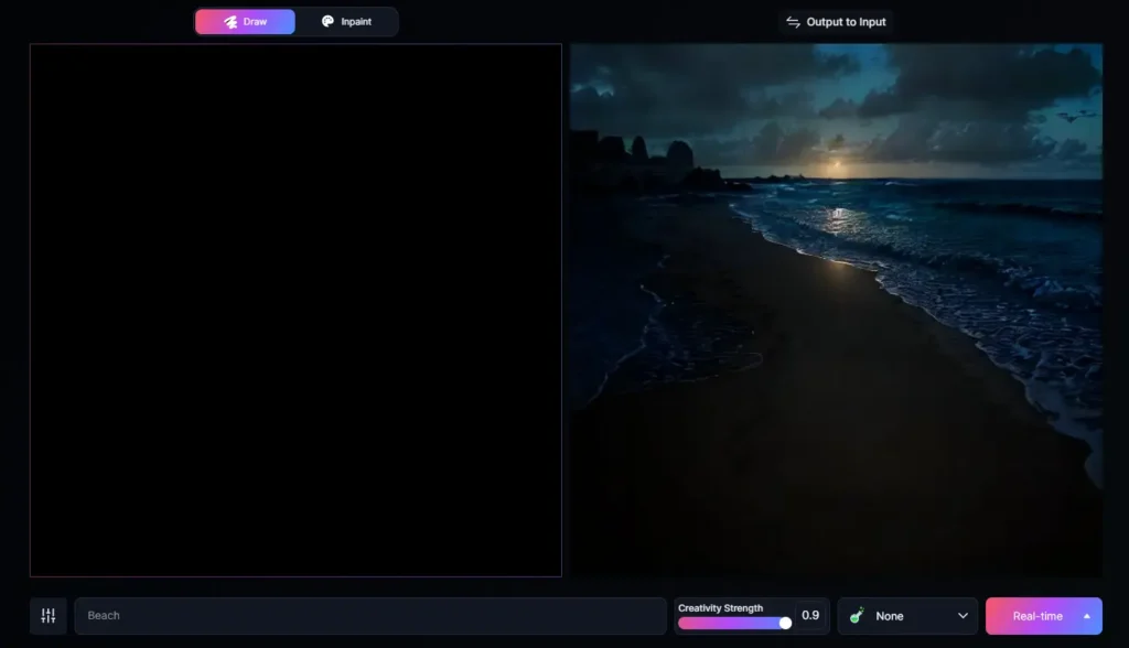 Drawing a Beach Scene with Realtime Canvas - Step 1
